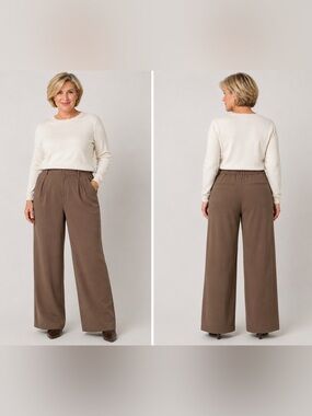 a new day Women’s High-Rise Straight Wide Leg Pants Size 12
